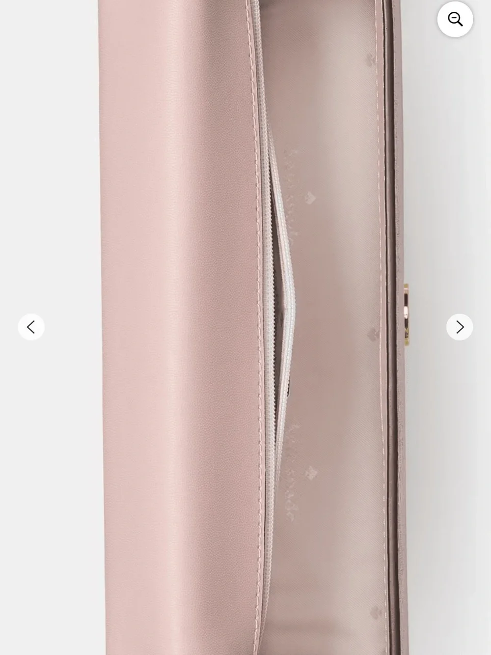 kate spade Blush Pink Leather Clutch